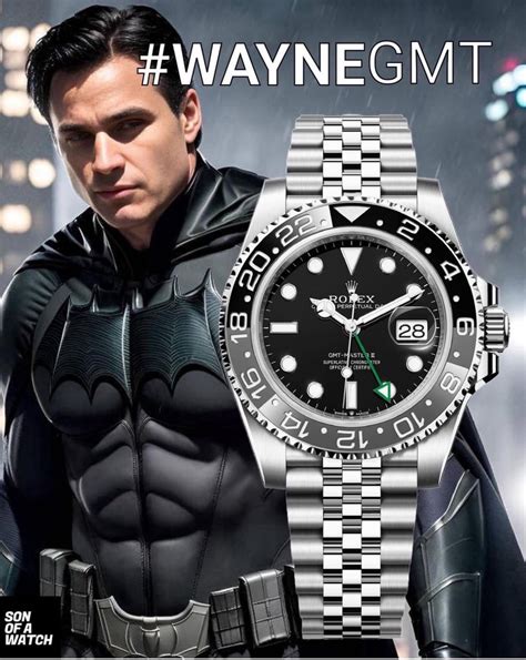 bruce wayne rolex